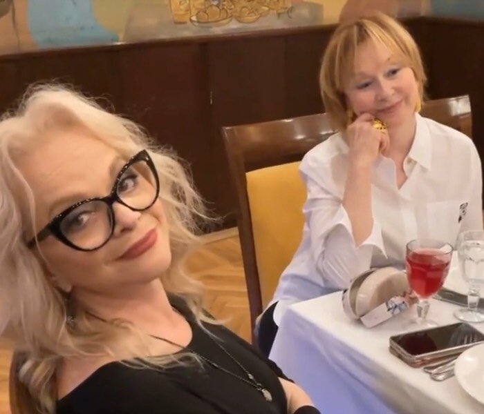 Лариса Долина и Лариса Удовиченко. Фото: кадр из видео Instagram
