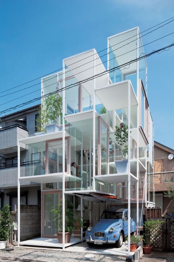Стеклянный дом в японии купить квартиру майами