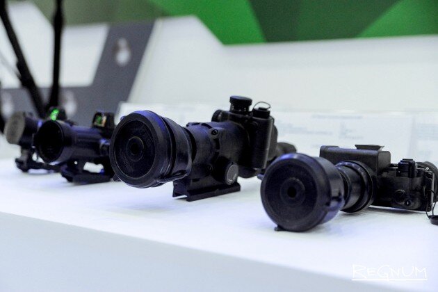    Тепловизионные и ночные прицелы и бинокуляры Дарья Антонова © ИА REGNUM