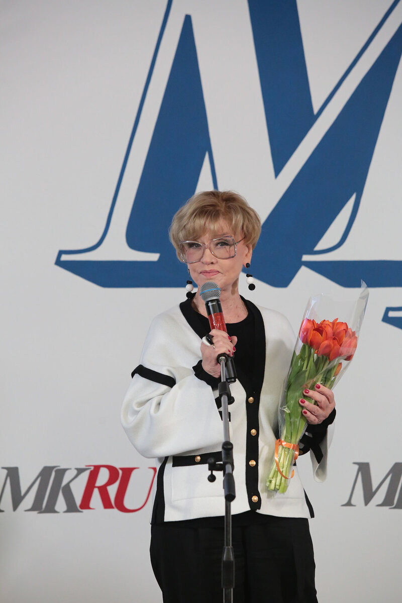     Вера Алентова в редакции "МК" Наталья Мущинкина