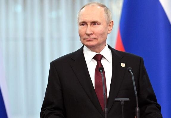    Президент РФ Владимир Путин, фото с сайта Кремля.