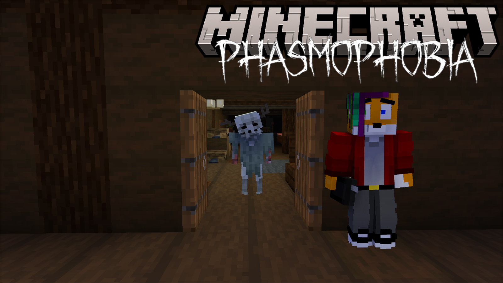 Minecraft Phasmophobia №6 - Гостеприимный призрак! | FOX | Дзен