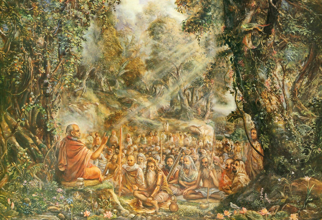 Щрӣ Наимиша̄ранйа-дхама : обсуждение качеств людей в Железном  веке Кали.