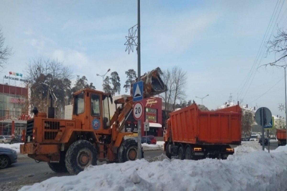    В Гатчине ребенка засыпало снегом во время работы коммунальной техники