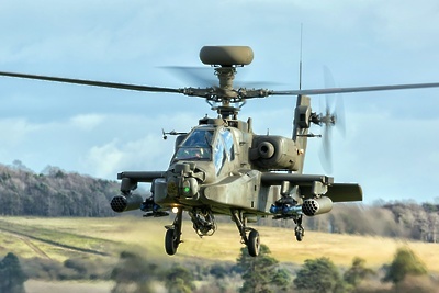    Вертолет Apache © Unsplash.com
