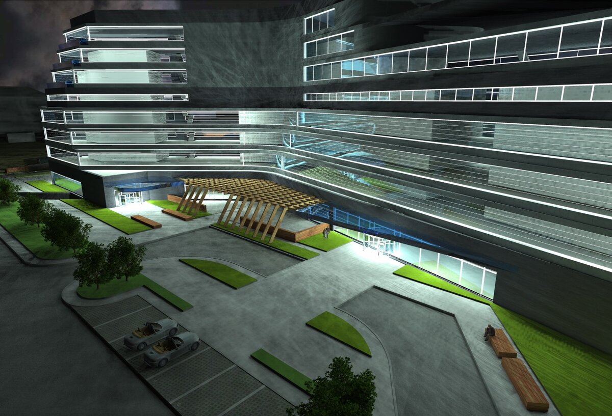 Многофункциональный комплекс MUNAI PLAZA, бизнес проектирование и архитектурное проектирование by dewis