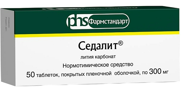 Распространенный в России препарат карбонат лития