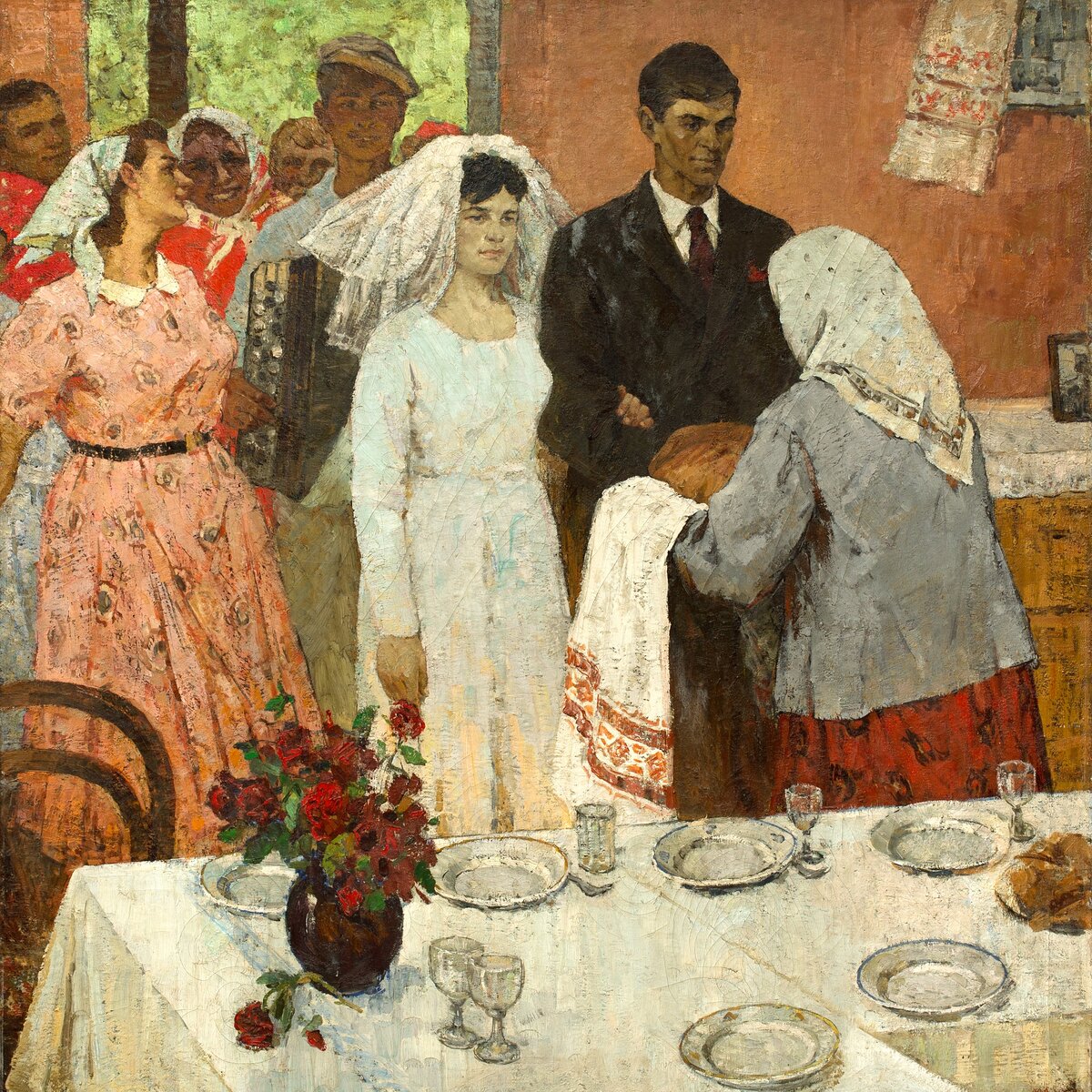 Рябушкин Крестьянская свадьба