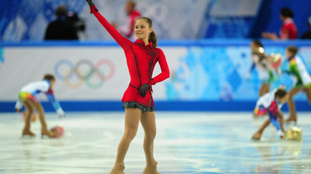  9 февраля 2014 года. Сочи. Юлия Липницкая. Фото Александр Федоров, «СЭ»