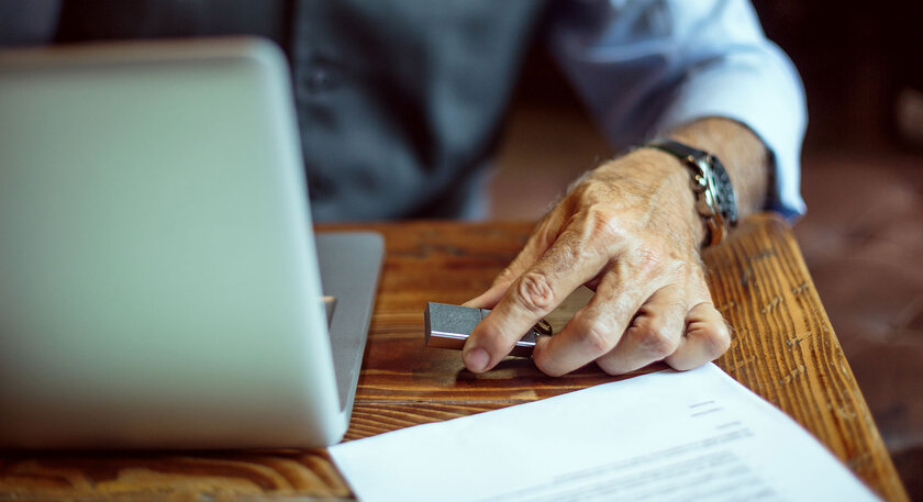 Цифровая подпись похожа на флешку