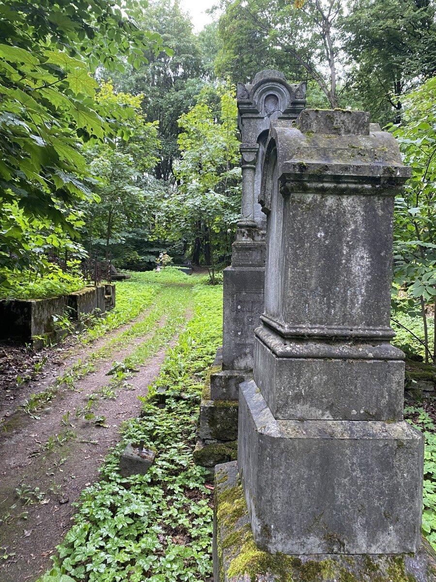 Новодевичье кладбище в Санкт-Петербурге, июль 2022г.