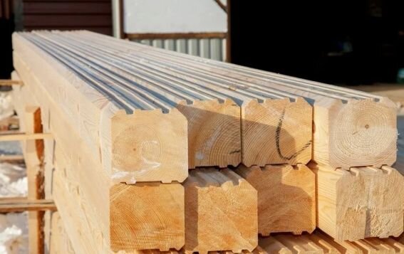 Обычный профилированный брус