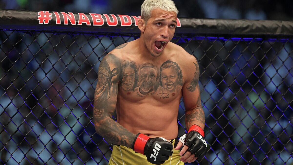    Чарльз Оливейра© AFP 2023 / GIUSEPPE CACACE