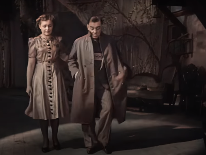 Фрагмент из фильма: Сима - Людмила Целиковская, Яков Григорьевич Кибрик - Александр Орлов