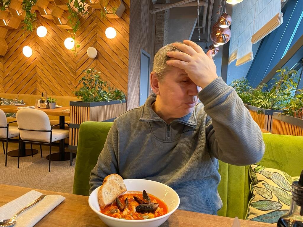 Принесите меню, я забыл, как это называется