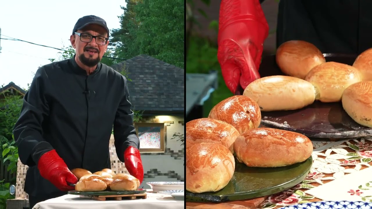 Пирожки с ливером, пирог с мясом, плов в горшочках - что еще умеет  самодельная кирпичная печь?