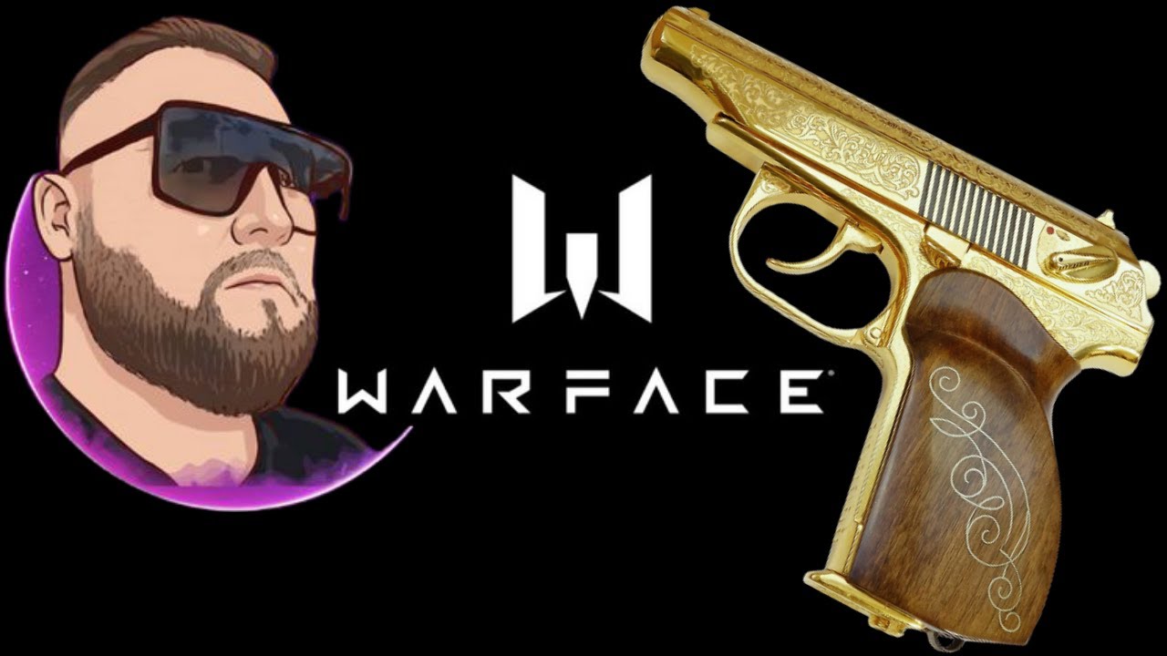 Золотой пистолет Макарова Warface Оскар Варфейс