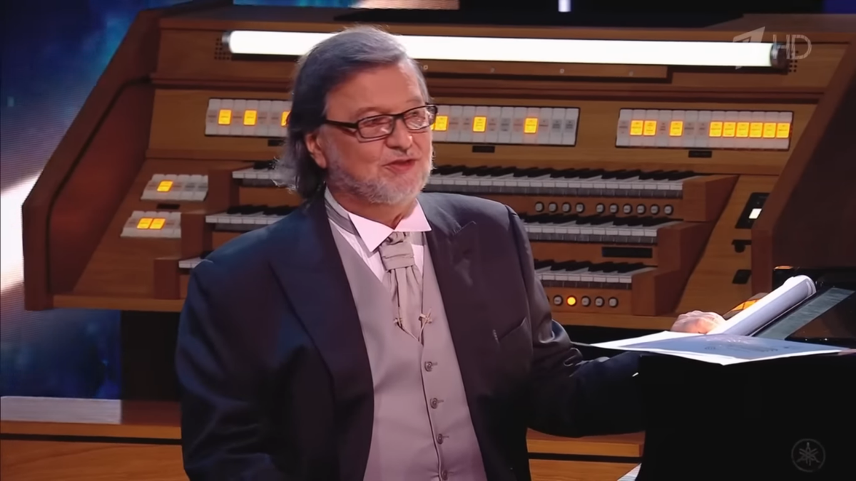 Алексей Рыбников на творческом вечере