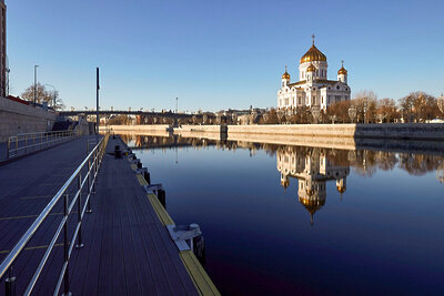    Набережная в Москве ©М. Денисов Сайт мэра Москвы