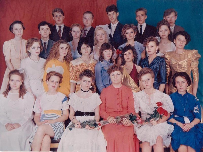 Выпускной конца 1980-х