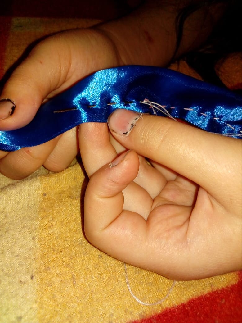 Таким образом шьем 