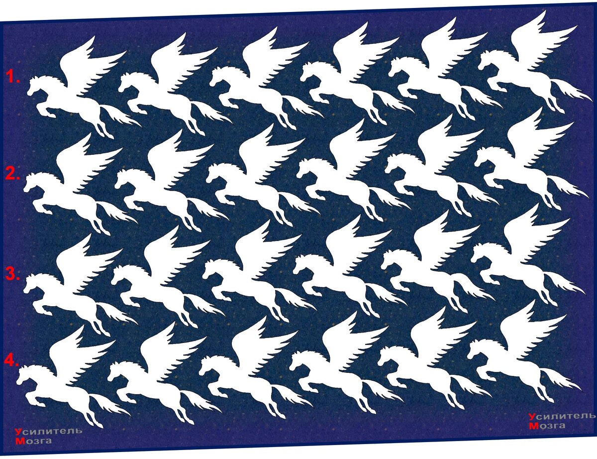 Найдите Пегаса с отличием.