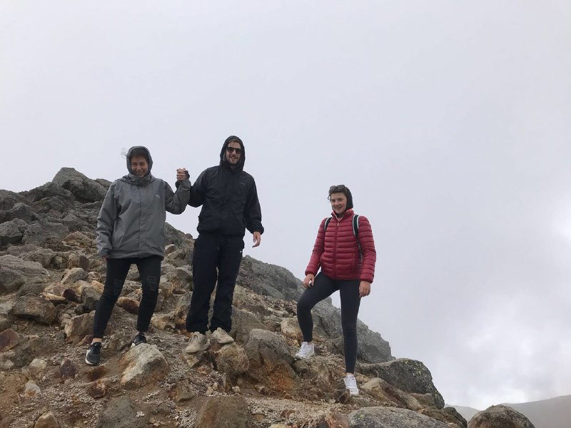 пик вулкана Толука. 4682 метра.