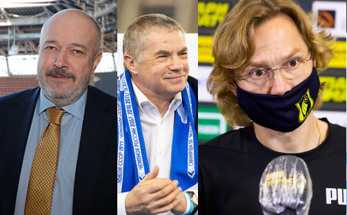 Василий Кикнадзе, Александр Медведев, Валерий Карпин..