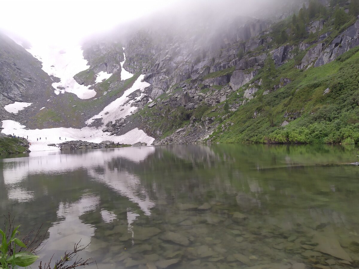 Поход к Каракольским озёрам, фото по порядку:  1-е, 2-е, 4-е, 5-е, горный ручей по дороге