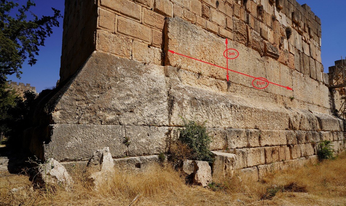 Баальбек фото большие блоки