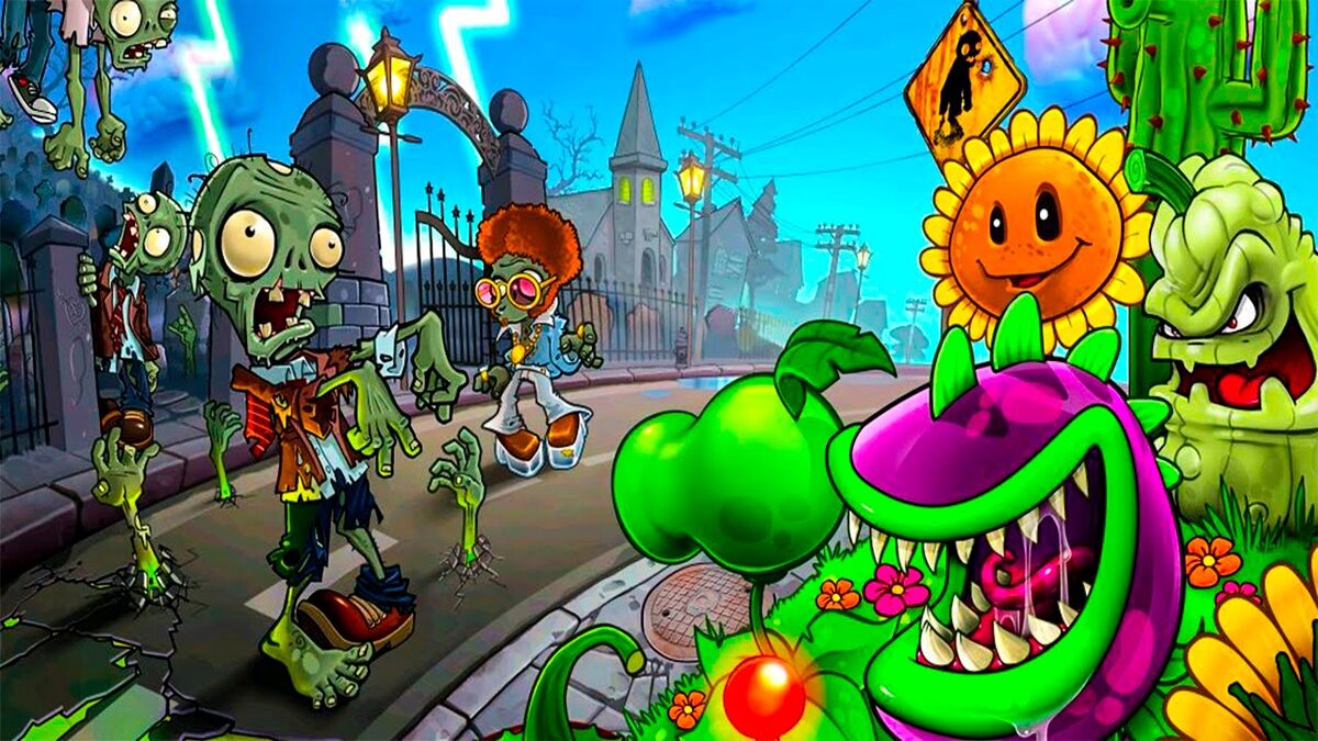 Интересные факты и пасхалки в игре Plants vs Zombies | Заметки Игромана |  Дзен