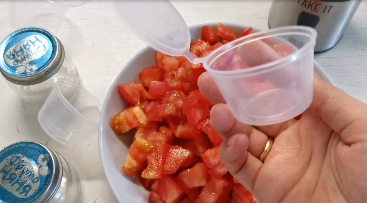 Заготовка помидор на зиму в виде пюре