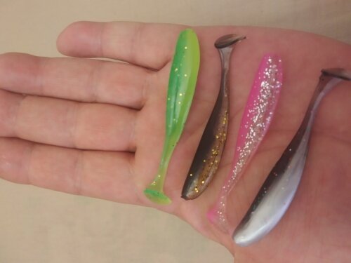 Силиконовые приманки китайского бренда QXO.