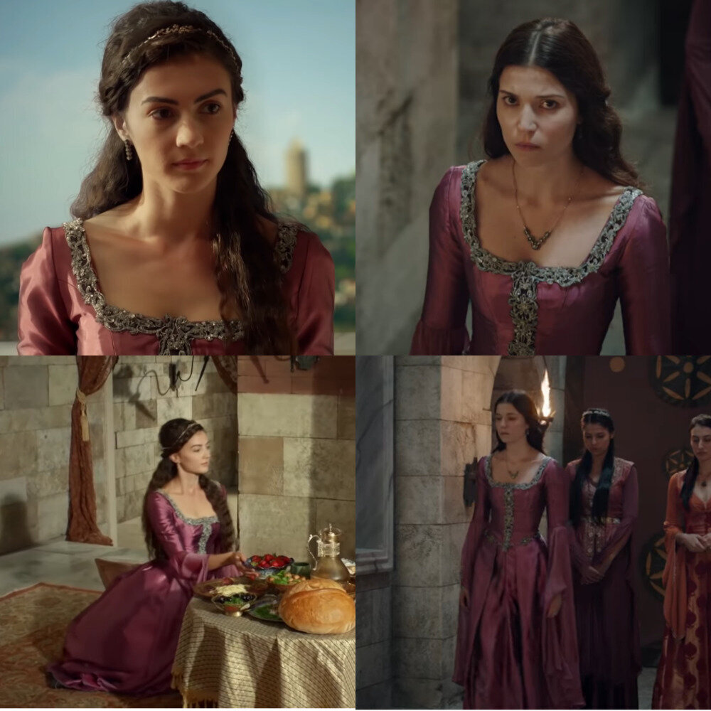 Одинаковые платья у Хуриджихан и Хатидже