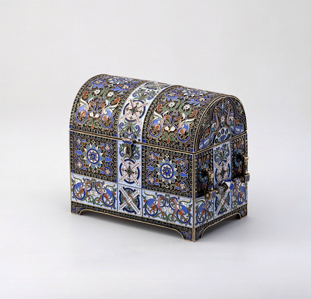 Фирма Павла Овчинникова. Ларец. 1881. Фото: Музеи Московского Кремля