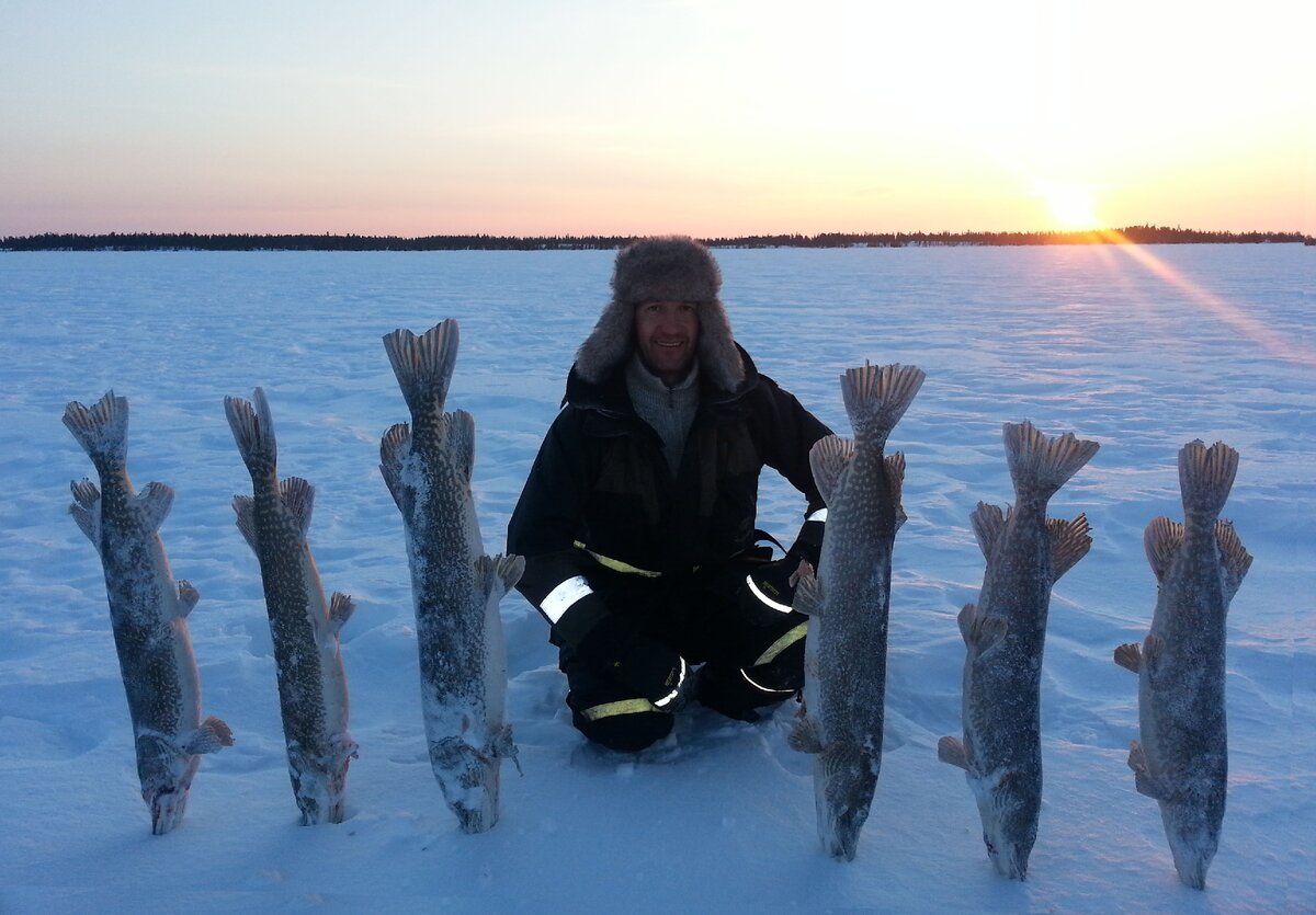 Во время съёмок фильма "Сибирская щука" в 2015 году на реке Северная Сосьва