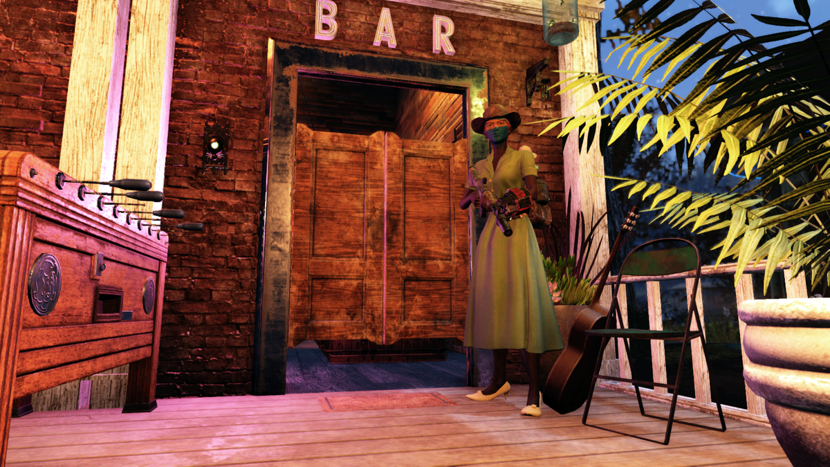 Бар с стиле Дикий запад