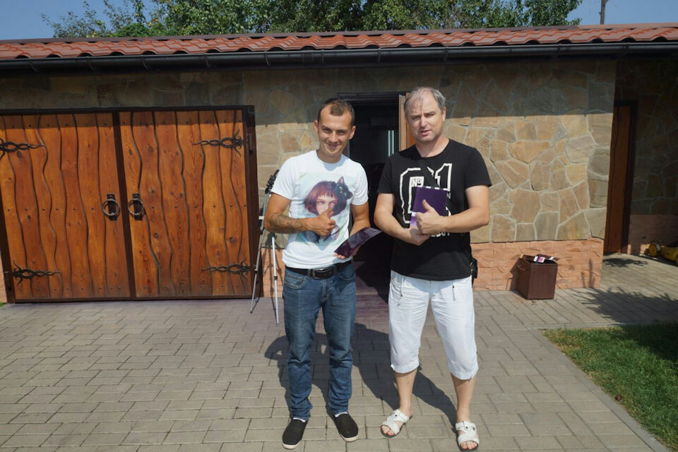 Полный размер
Человек благодаря которому состоялась встреча: Александр Палажник
