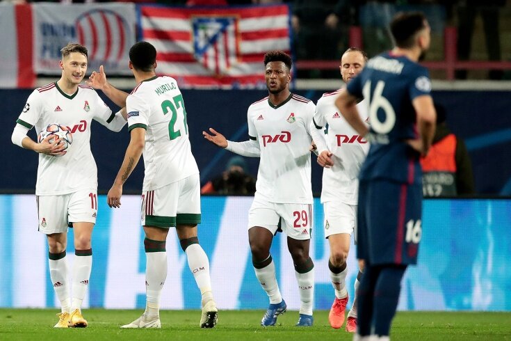 "Локомотив" - "Атлетико". Источник: https://www.championat.com