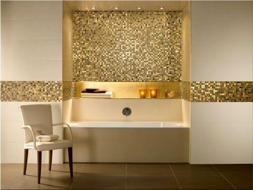 Мозаика в ванной комнате - фото дизайна разных стилей и цвета
