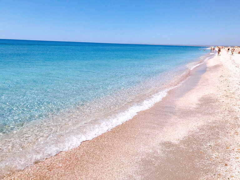 Коса Беляус. Крым