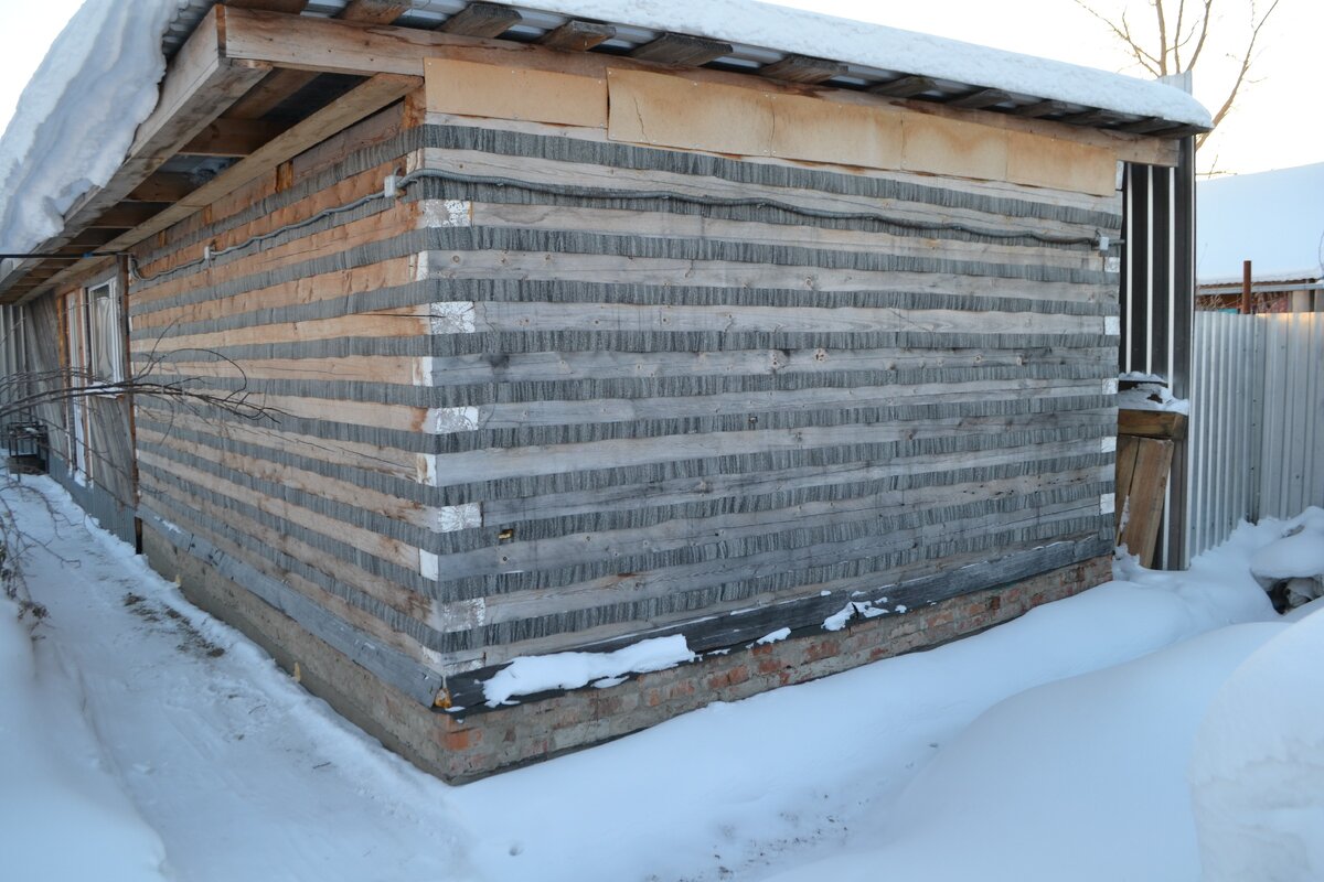 Внешний вид бани 