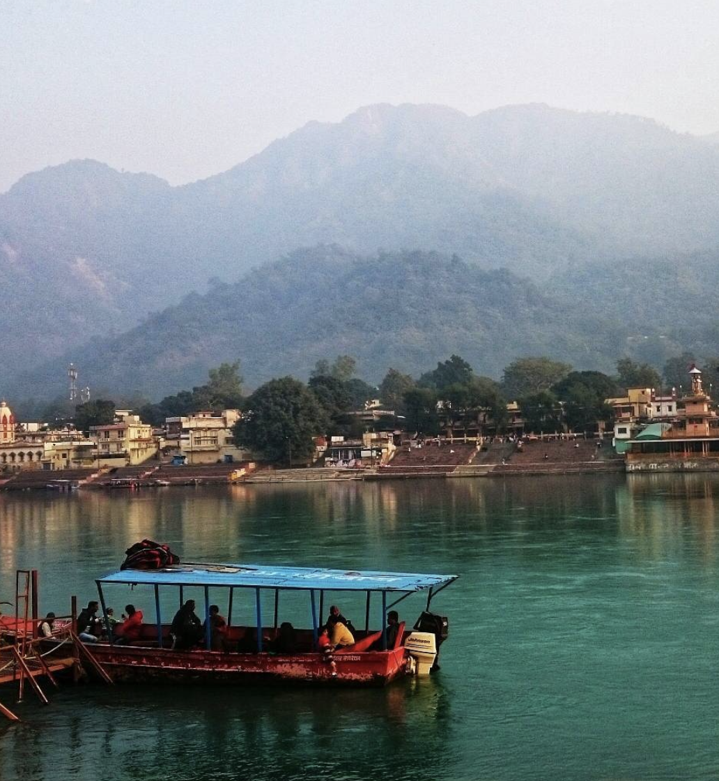 2017 год. Индия, Ришикеш.