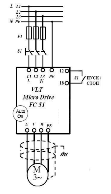 Подключение кнопки пуск стоп частотника delta ms300 Настройка инвертора Danfoss на выходную частоту 400 Гц EECompany Дзен