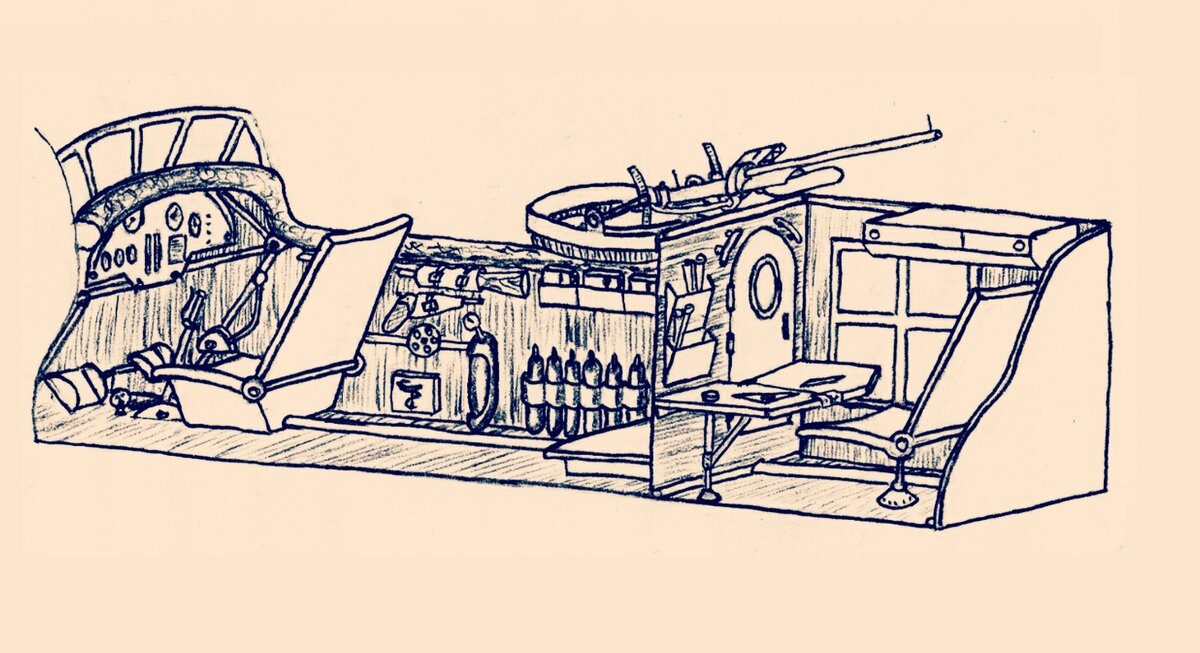 Общий вид кокпита