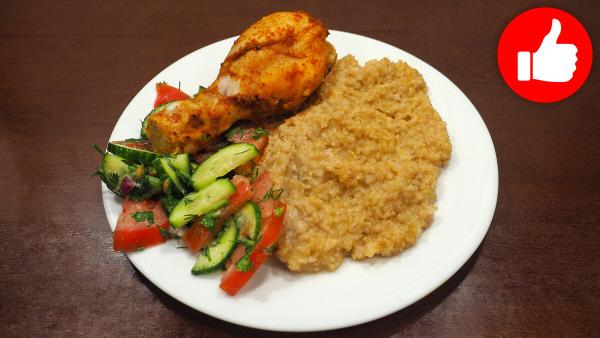 Каша с курицей в мультиварке на обед или ужин