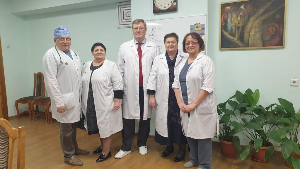 Заслуженные врачи коллектива ГБ№1 