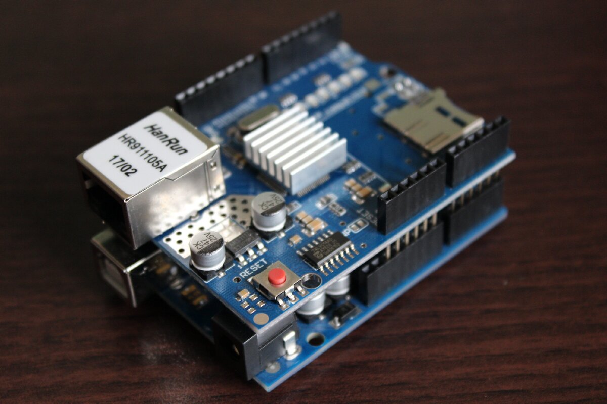 Ethernet shield и Arduino