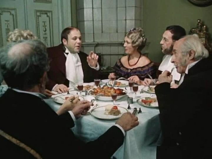 кадр из фильма "Мертвые души" (1984 г)