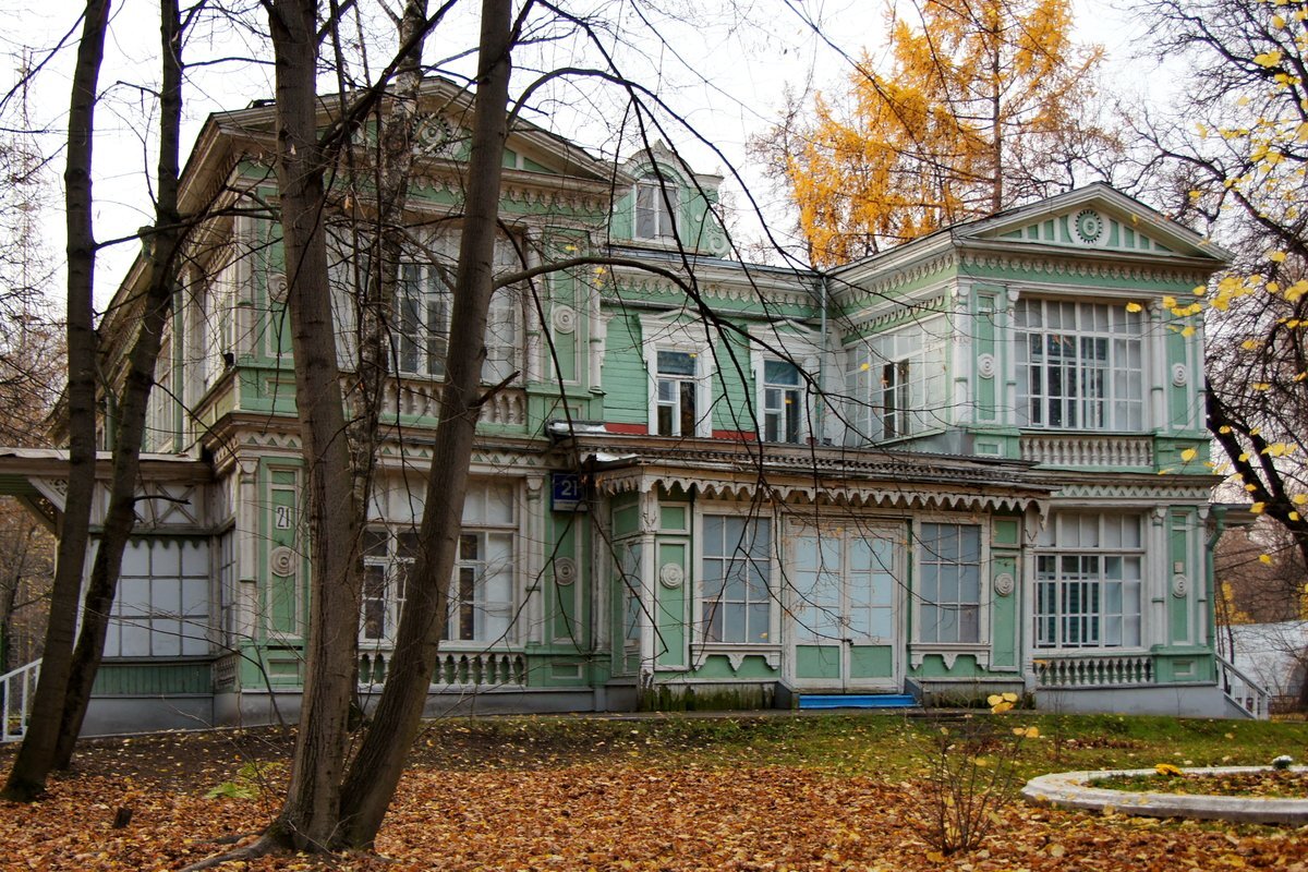 Москва у лесная старые